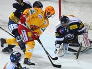 Biels Topskorer Robbie Earl sorgt vor dem Ambri-Tor für Unruhe (Bild: KEYSTONE/TI-PRESS/ALESSANDRO CRINARI)
