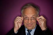 Der abtretende Bundesrat Johann Schneider-Ammann, rund ein Jahr nach seinem Amtsantritt. (Bild: Martin Ruetschi/Keystone (Bern, 29. September 2011))
