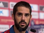 Wird dem spanischen Nationalteam und Real vorerst nicht zur Verfügung stehen: Mittelfeldspieler Isco (Bild: KEYSTONE/EPA EFE/RODRIGO JIMÉNEZ)