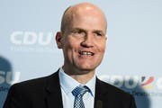 Neuer Vorsitzender der Unionsfraktion: Ralph Brinkhaus. (Bild: Clemens Bilan / EPA (Berlin. 25. September))