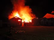 Der Brand konnte nach rund zwei Stunden unter Kontrolle gebracht werden. (Bild: Kapo TG)