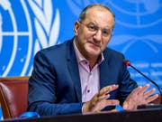 Laut WHO-Nothilfekoordinator Peter Salama ist der Einsatz in Kongo gefährlich. (Bild: Keystone/MARTIAL TREZZINI)