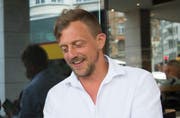 Peter Olibet (SP). Er gehört dem St.Galler Stadtparlament seit 1. Januar 2015 an. Er amtiert als Stadtparteipräsident der SP. Beruflich ist er in der offenen Arbeit mit Kindern engagiert. (Bild: Ralph Ribi - 30. August 2016)
