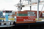 Der Freihandel zwischen der Schweiz und China nimmt auch im fünften Jahr zu. (Bild: Steffen Schmidt/KEY)