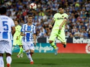Lionel Messi kassiert mit dem FC Barcelona die erste Saisonniederlage (Bild: KEYSTONE/EPA EFE/JUANJO MARTIN)