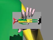 «Biografische Versprecher» heisst die computeranimierte und installative Ausstellung von Yves Netzhammer im Museum zu Allerheiligen in Schaffhausen. Sie dauert vom 28. September 2018 bis 17. Februar 2019. (Bild: Yves Netzhammer)