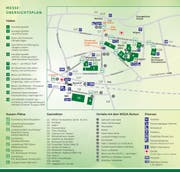 Situationsplan WEGA 2018 (Bild: Wega)