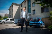Gemeindepräsident Martin Haas informierte über den neuen Zonenplan. (Bild: Reto Martin)