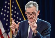 Fed-Chef «Jay» Powell am Mittwoch in Washington. (Bild: Susanne Walsh/Keystone)