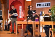 Task Force und Scotland Yard beginnen mit den Ermittlungen und versuchen den Kriminalfall zu lösen. (Bild: Peter Gisler (Erstfeld, 21. September 2018))
