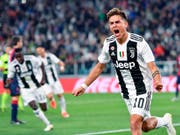 Paulo Dybala brachte Juventus mit einem sehenswert verwerteten Abpraller in die Erfolgsspur (Bild: KEYSTONE/AP ANSA/ALESSANDRO DI MARCO)