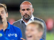 Giorgio Contini muss in Winterthur die ersten Saisonniederlage wegstecken (Bild: KEYSTONE/MARTIAL TREZZINI)