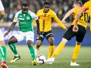 Die Young Boys gehen auch im Heimspiel gegen St. Gallen als Sieger vom Platz (Bild: KEYSTONE/PATRICK HUERLIMANN)