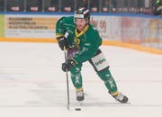Joel Steinauer möchte sich beim HC Thurgau mit harter Arbeit für die National League empfehlen. (Bild: Mario Gaccioli, Weinfelden, 15. September 2018)