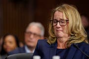 Der Justizausschuss des US-Senats hat zunächst die Psychologie-Professorin Christine Blasey Ford angehört. Sie beschuldigt Brett Kavanaugh, den Supreme-Court-Kandidaten von US-Präsident, 1982 versucht zu haben, sie zu vergewaltigen. (Bild: KEYSTONE/Andrew Harnik/Getty Images)