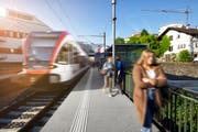 Der Bahnhof Gersag in Emmebrücke. (Bild: PD)