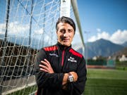 Darf gegen den FC Zürich erstmals auf der Sittener Trainerbank sitzen: Coach Murat Yakin (Bild: KEYSTONE/OLIVIER MAIRE)