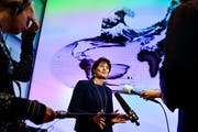 Bundesrätin Doris Leuthard gibt vor den Medien ihren Rücktritt bekannt (Bild: Peter Schneider / Keystone (Bern, 27. September 2018))