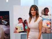 US-First Lady Melania Trump reist Anfang Oktober alleine in vier afrikanische Länder. (Bild: KEYSTONE/FR103966 AP/JASON DECROW)