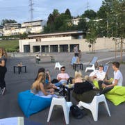 Die Pitaya-Sommerbar in der Rainhalde in Inwil. (Bild: Facebook)
