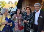 Gertrud Bachmann, Mutter von Dieter Bachmann, und dessen Schwester Maya Jöhr-Bachmann, Maria und Jakob Eberhard, Good-Aging. (Bild: Margrith Pfister-Kübler)