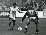 Das Trikot von Harald Gämperle blieb in über 250 Meisterschaftsspielen – davon fast 100 für den FCSG – selten sauber. (Bild: Hanspeter Schiess)