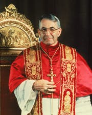 Sass nur 33 Tage auf dem Papstthron: Johannes Paul I. (1912–1978). (Bild: Keystone Rom, 1978)