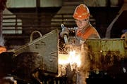 Einblick in die Produktion der Swiss Steel AG in Emmenbrücke. (Archivbild: Pius Amrein/Luzerner Zeitung)