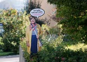 Wahlplakat von Vroni Straub (Bild: Stefan Kaiser (Menzingen, 27.09. 2018))
