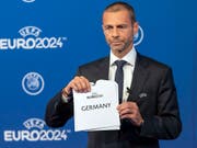 Laut türkischen Medien soll UEFA-Präsident Aleksander Ceferin Schuld sein am Scheitern der türkischen Kandidatur für die EM 2024 (Bild: KEYSTONE/MARTIAL TREZZINI)