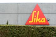 Der Sika-Sitz in Düdingen FR. (Bild: Christian Beutler/Keystone)