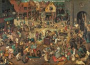 Die Wimmelbilder von Pieter Bruegel des Älteren werden mittels Röntgenstrahlen bis aufs Mark untersucht und analysiert.