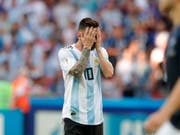 Versteckspiel? Lionel Messi hat seine Zukunft im Nationalteam Argentiniens bisher offen gelassen (Bild: KEYSTONE/AP/RICARDO MAZALAN)
