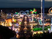 Ein Mann stirbt nach einem Streit auf dem Münchner Oktoberfest. (Bild: KEYSTONE/EPA/LUKAS BARTH-TUTTAS)