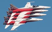Die Patrouille Suisse. (Bild: PD)