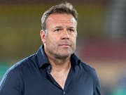 Patrick Rahmen bleibt mit Aarau in der Challenge League auf dem letzten Platz (Bild: KEYSTONE/MARTIAL TREZZINI)