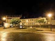 Der Postplatz in Flums: Der erste Tatort, an dem ein damals 17-jähriger Lette mehrere Personen mit einer Axt verletzte. (Bild: KEYSTONE/EDDY RISCH)
