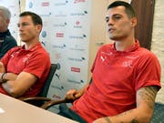 Granit Xhaka und der Spielerrat des Nationalteams äussern sich zur Doppeladler-Affäre (Bild: KEYSTONE/WALTER BIERI)