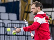 Team-Captain Severin Lüthi gab sein Aufgebot für das Davis-Cup-Playoff bekannt (Bild: KEYSTONE/ALEXANDRA WEY)