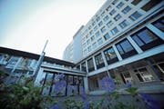 Ab 2024 gibts im Kantonsspital Uri keine Wäscherei mehr. (Bild: Urs Hanhart, Altdorf, 4. Januar 2017)