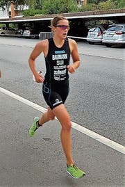 Sara Baumann auf dem Weg zum überlegenen Sieg. (Bild: PD)
