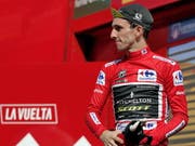   Brit Simon Yates is the red leader jersey of the Vuelta after three days (photo: KEYSTONE / EPA EFE / MANUEL BRUQUE) 