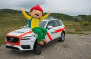 Das Maskottchen der Kantonspolizei Thurgau Simi Sicherli. (Bild: PD)