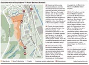 Die Pläne des Bauprojekts im Überblick.