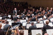 Das Royal Concertgebouw Orchestra Amsterdam unter der Leitung von Bernard Haitink (89). (Bild: Patrick Hürlimann/Lucerne Festival (Luzern, 6. September 2018))