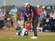 In Crans-Montana überraschend treffsicher: der Japaner Hideto Tanihara (Bild: KEYSTONE/AP/JON SUPER)