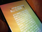 Diese anonyme Warnung geisterte am Donnerstag durch Facebook und WhatsApp. (Bild: Geri Holdener, Bote der Urschweiz)