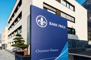 Der Hauptsitz der Bank Frick in Balzers, Liechtenstein. Die Bank nimm Kryptofirmen als Kunden auf. (Build: PD)