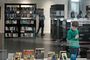 Die Stadtbibliothek Gossau. (Bild: Michel Canonica (9. Februar 2013)