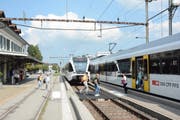 Bahnhof Bischofszell Stadt: Verkehrsthemen beschäftigen die Einwohner der Rosenstadt in hohem Masse. (Bild: Georg Stelzner)